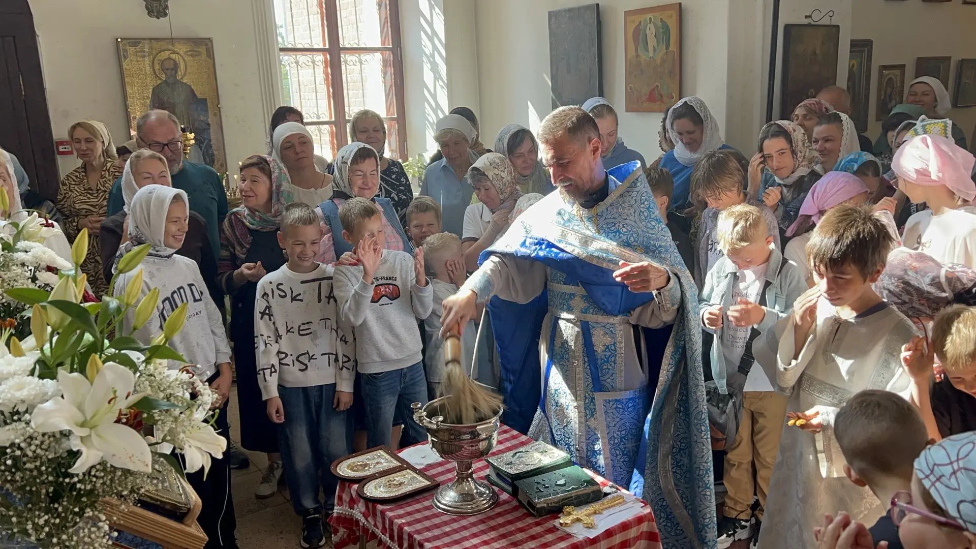 Молебен на начало учебного года 